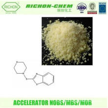 C11H12N2S2O agente de vulcanización NOBS (MBS) para la fabricación de neumáticos